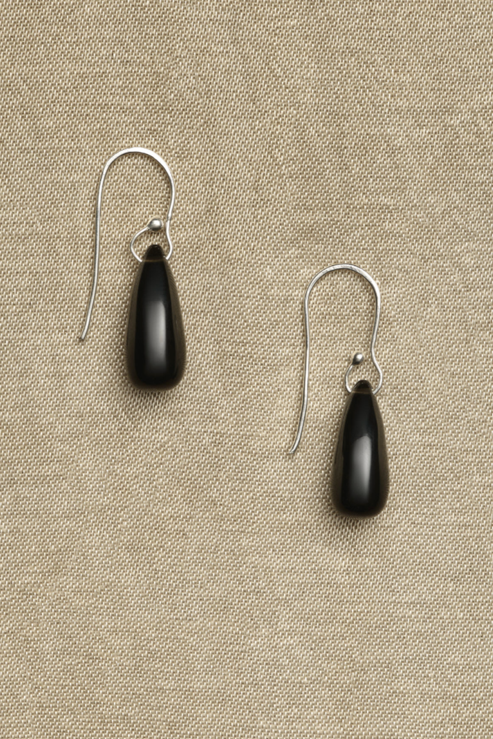 Droplet Earrings - Onyx