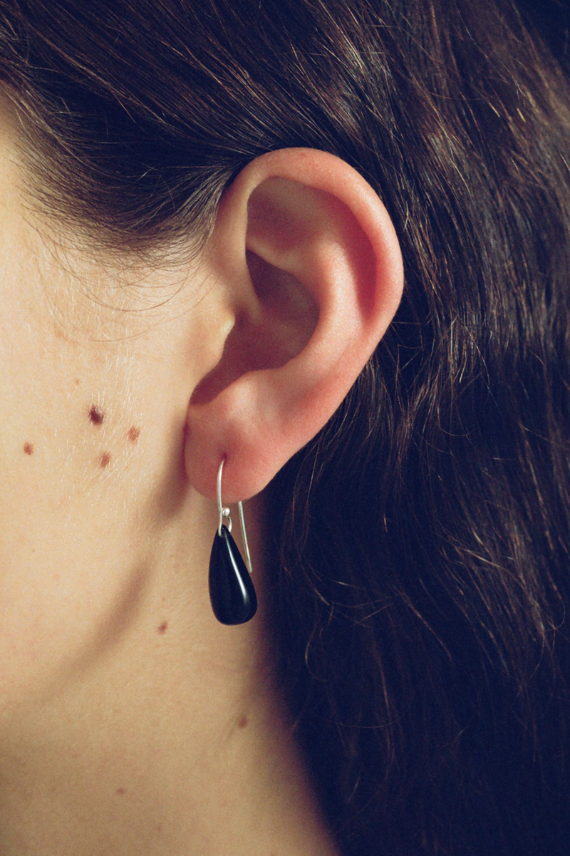 Droplet Earrings - Onyx