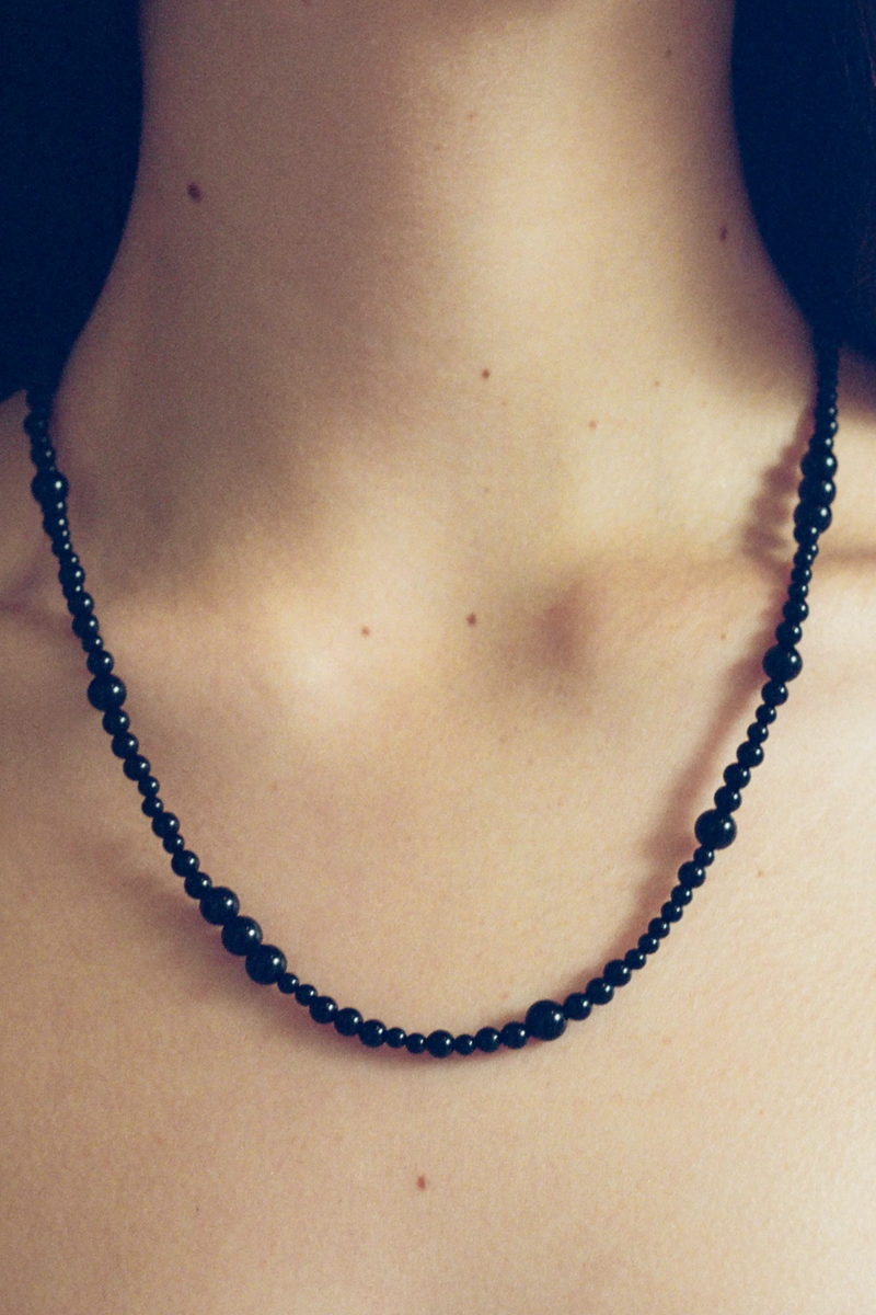 Constellation Necklace 20" - Onyx