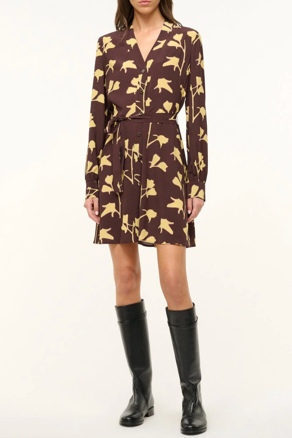 Babs Dress - Earth Pressed Floral