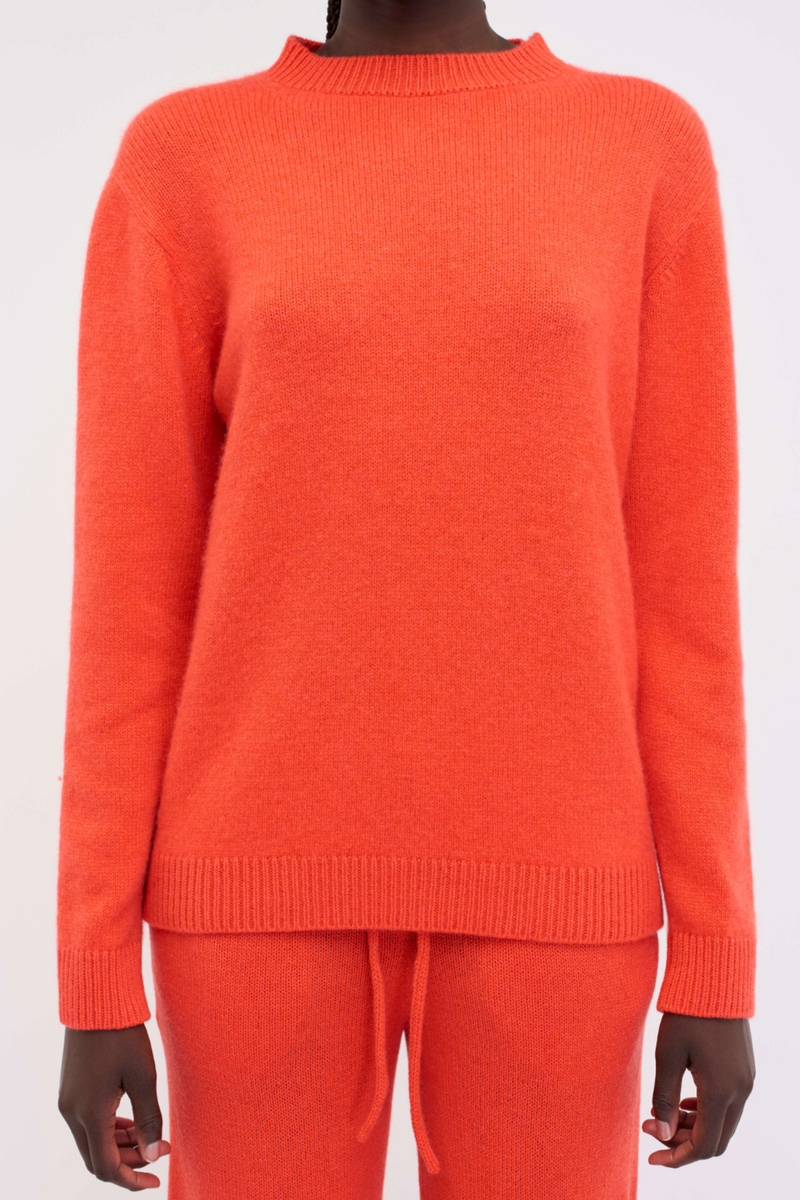 Womens Malibu Crew - Filthy Orange