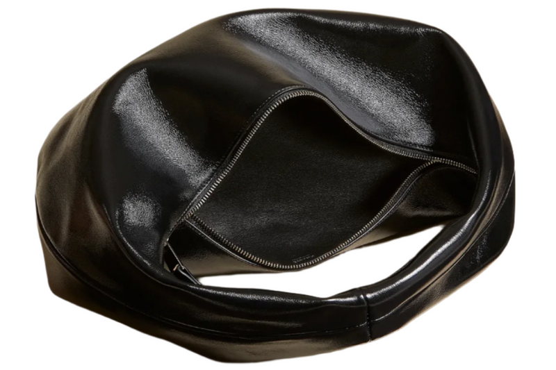 Olivia Hobo Medium - Black Patent Leather