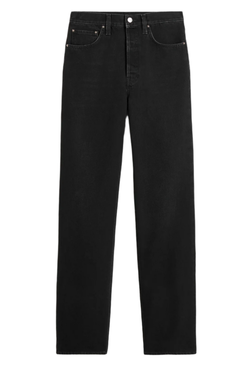 Classic Cut Denim Full Length - Faded Black