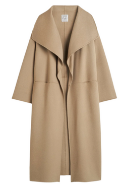 Signature Wool Coat - Truffle