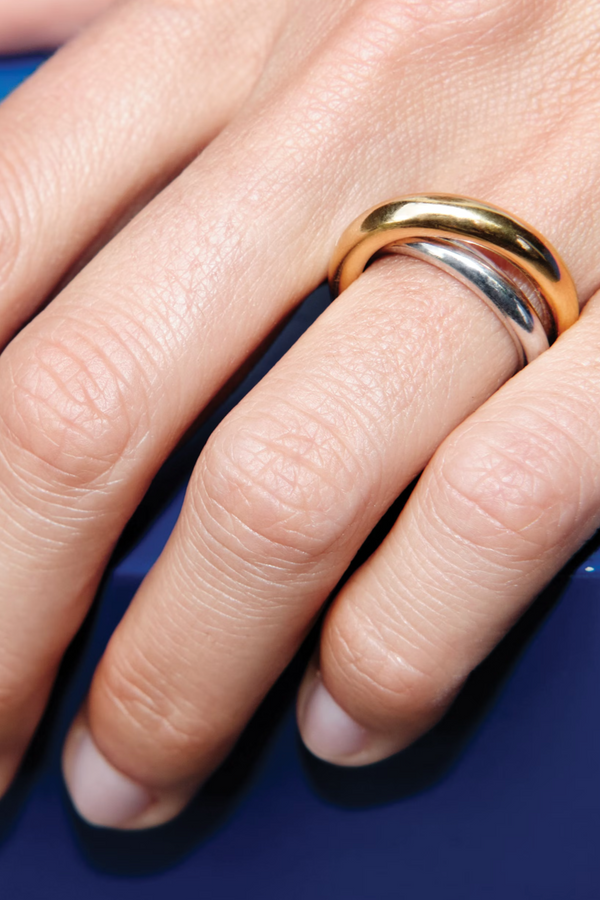 Initial Ring - Two-Tone