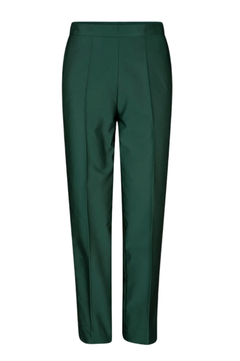 Silk Taffeta Prati Pants - Emerald