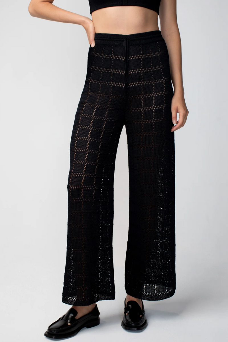 Patchwork Pant - Black