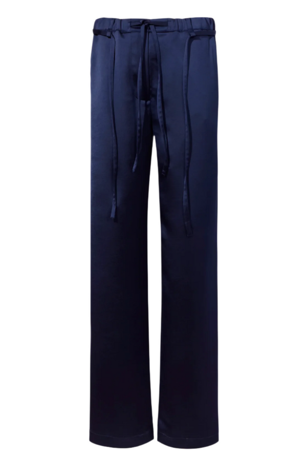 Magnus Pant in Satin - Ink