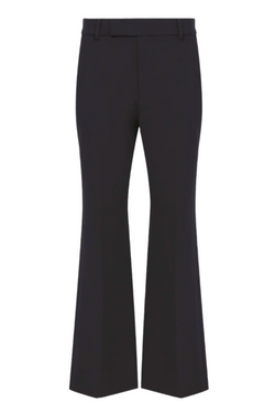 Marlene Pant in Tropical Wool - Black