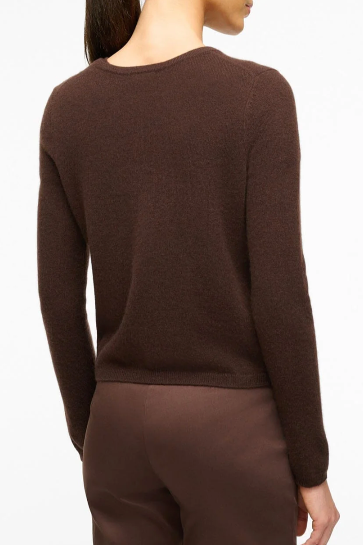 Cashmere Midnight Cardigan - Dark Chocolate