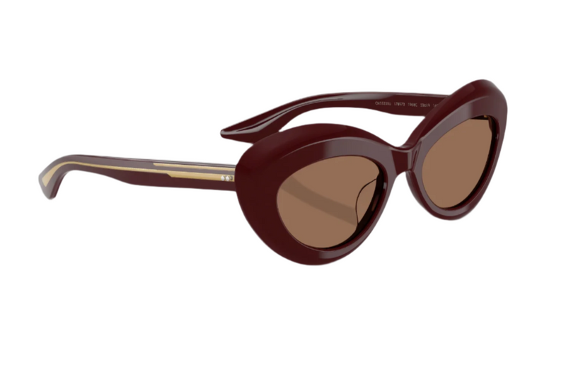 KHAITE X OLIVER PEOPLES 1968C - Burgundy/Brown