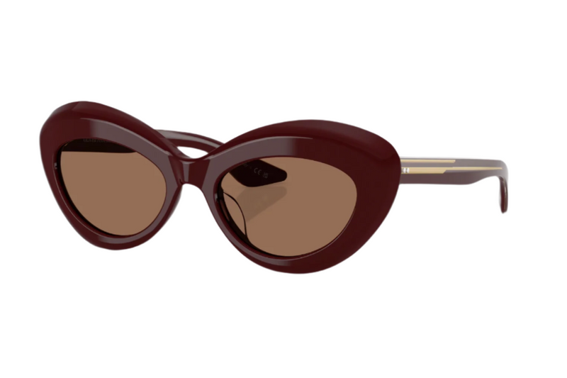 KHAITE X OLIVER PEOPLES 1968C - Burgundy/Brown