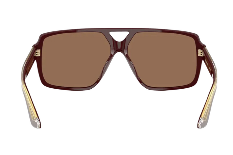 KHAITE X OLIVER PEOPLES 1977C - Burgundy/Brown