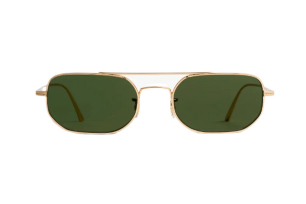 KHAITE X OLIVER PEOPLES 1989C - Gold/Vibrant Green