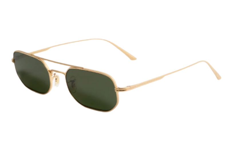 KHAITE X OLIVER PEOPLES 1989C - Gold/Vibrant Green