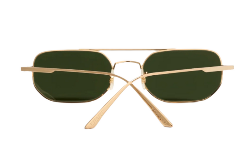 KHAITE X OLIVER PEOPLES 1989C - Gold/Vibrant Green