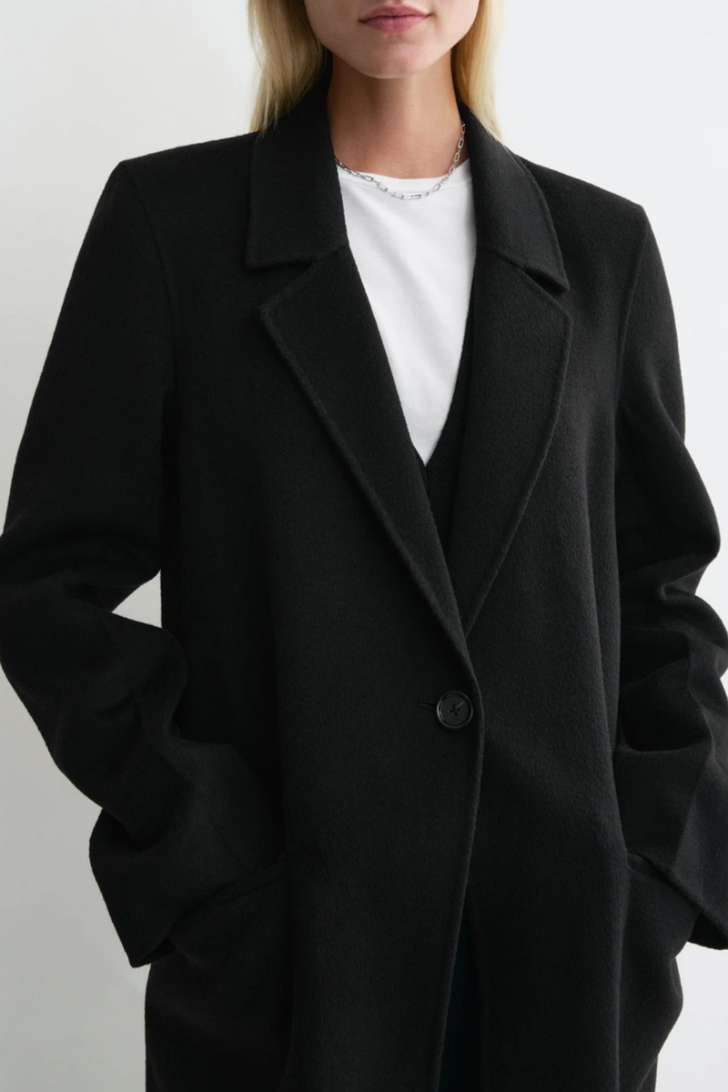 Classic Doublé Coat - Black