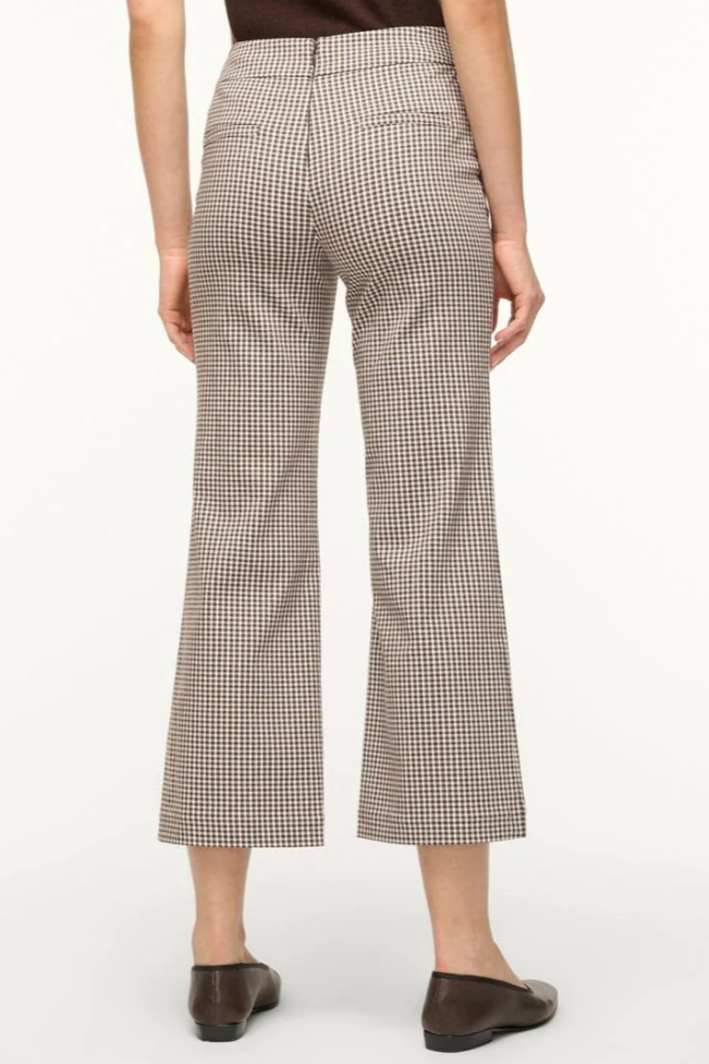 Knack Pant - Dark Chocolate Micro Check