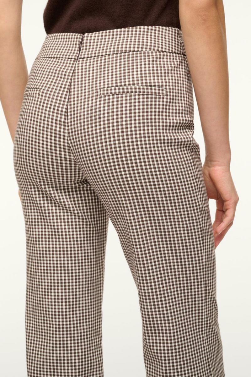 Knack Pant - Dark Chocolate Micro Check