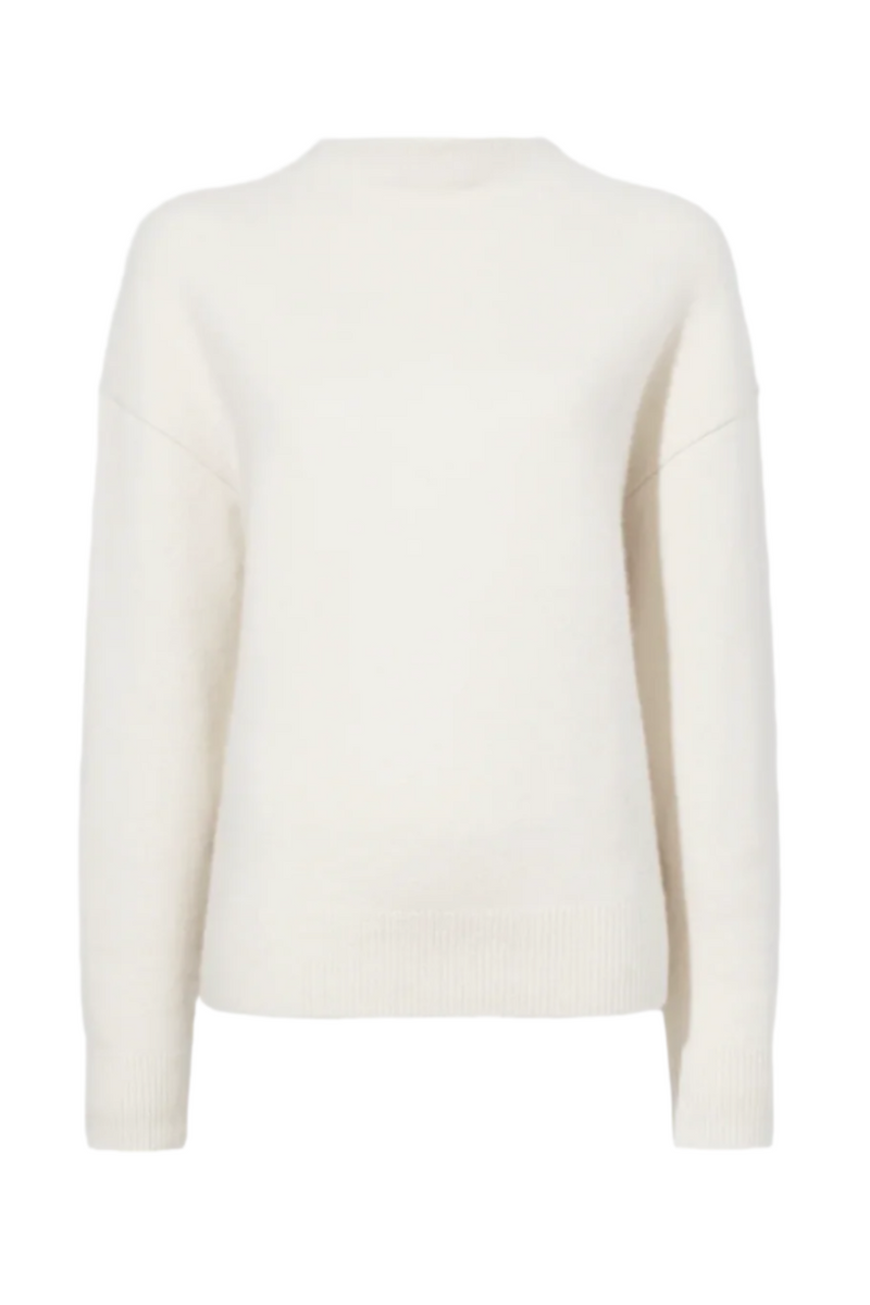 Bria Top in Cashmere Silk - Ivory