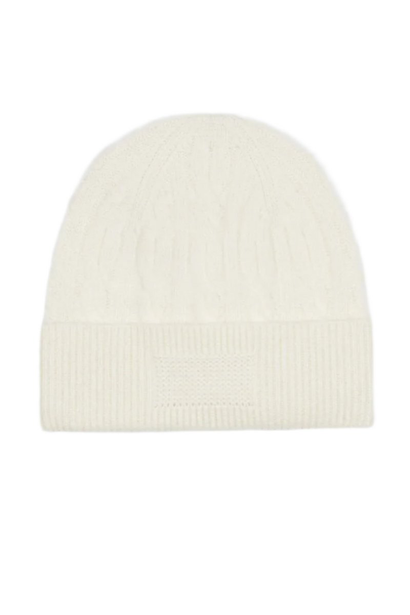 Cable Beanie - Cream