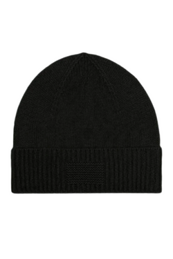 Rib Cuff Beanie - Black