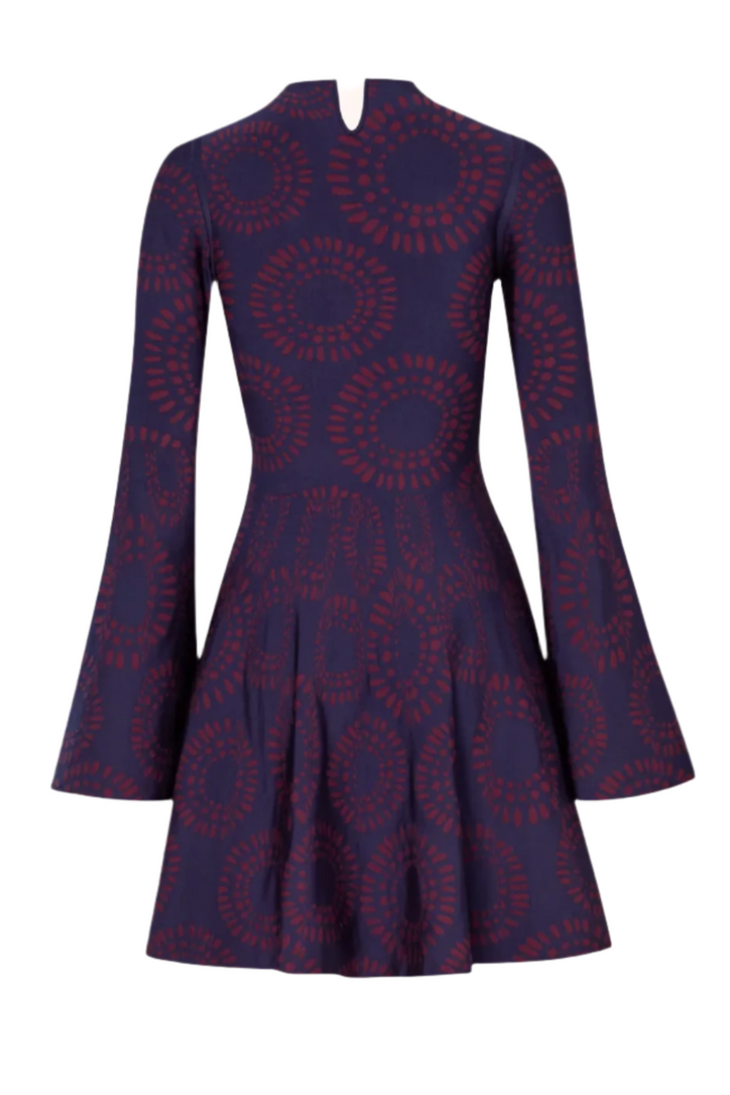 Peace Keeper Dress - Berry/Blue