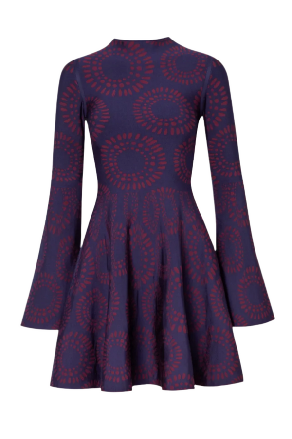 Peace Keeper Dress - Berry/Blue