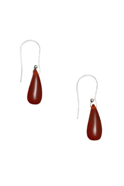 Droplet Earrings - Carnelian