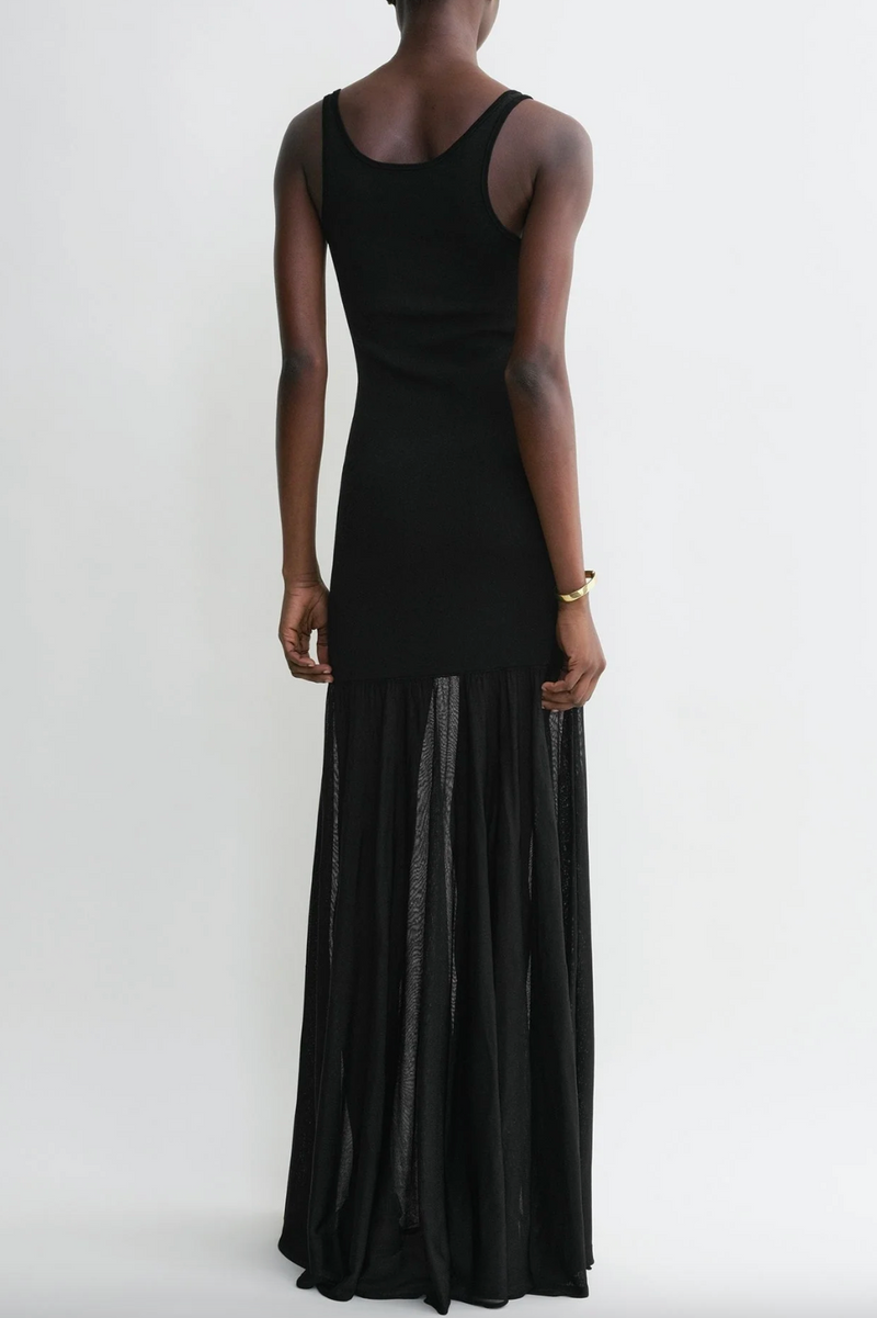 Evening Tank Dress - Black