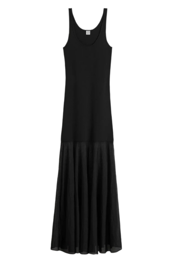 Evening Tank Dress - Black