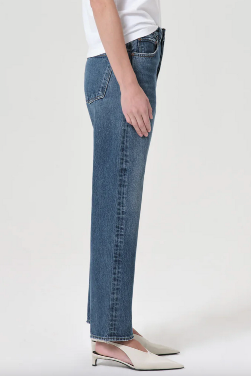 90s Mid-Rise Straight Jean - Essence