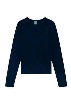 Fem Long Sleeve - Navy