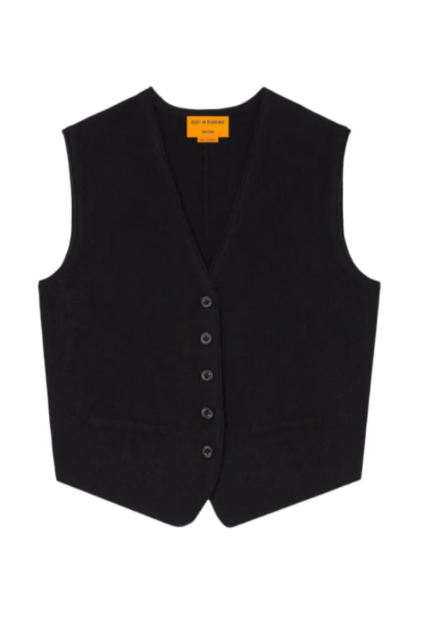 Tailored Vest - Black