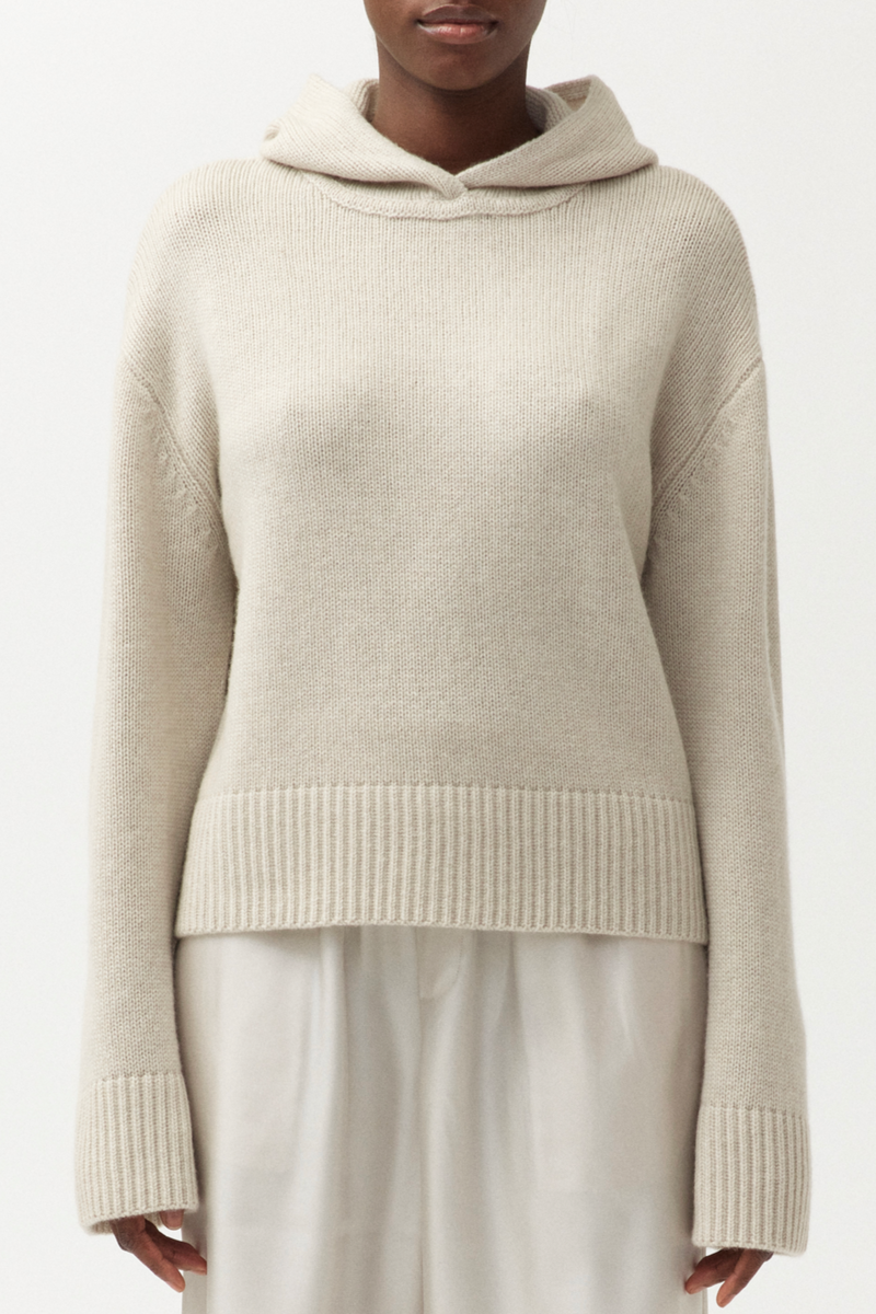 Karolin Hooded Sweater - Oyster