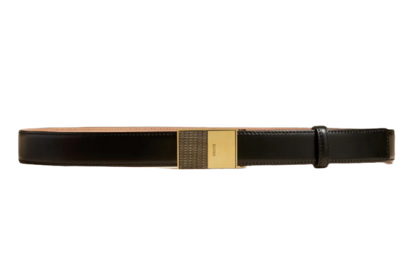 Elio Belt - Black/Antique Gold