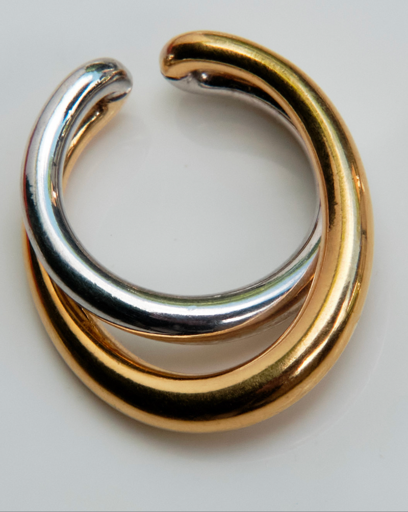 Initial Ring - Two-Tone