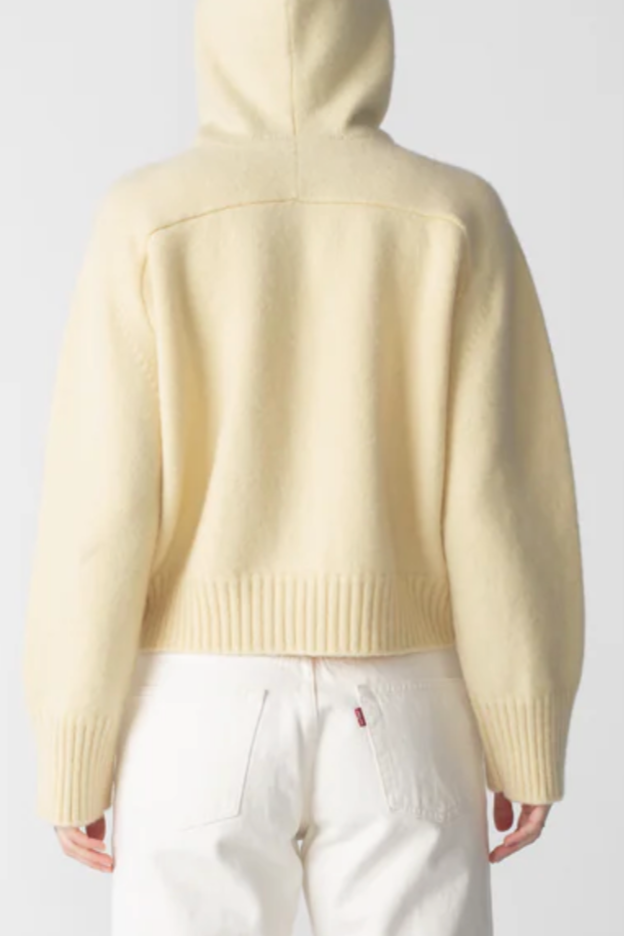 Cashmere Hoodie - Yellow