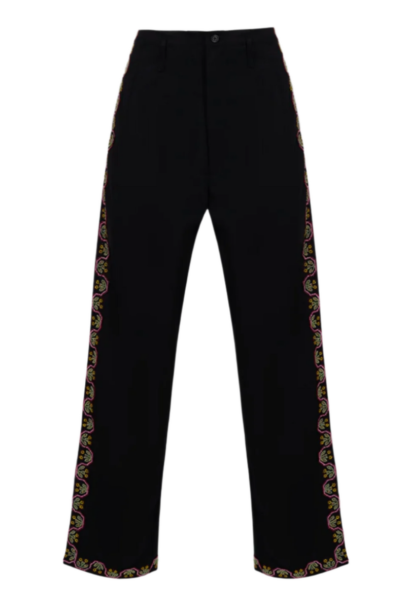 Border Garden Trousers - Black