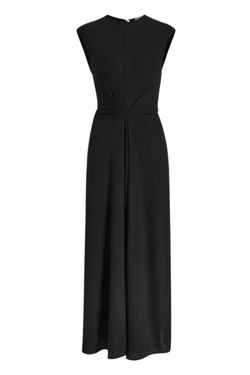 Miranda Dress in Twisted Rib - Black