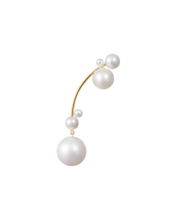 Grand Stella Perle Earring - Left