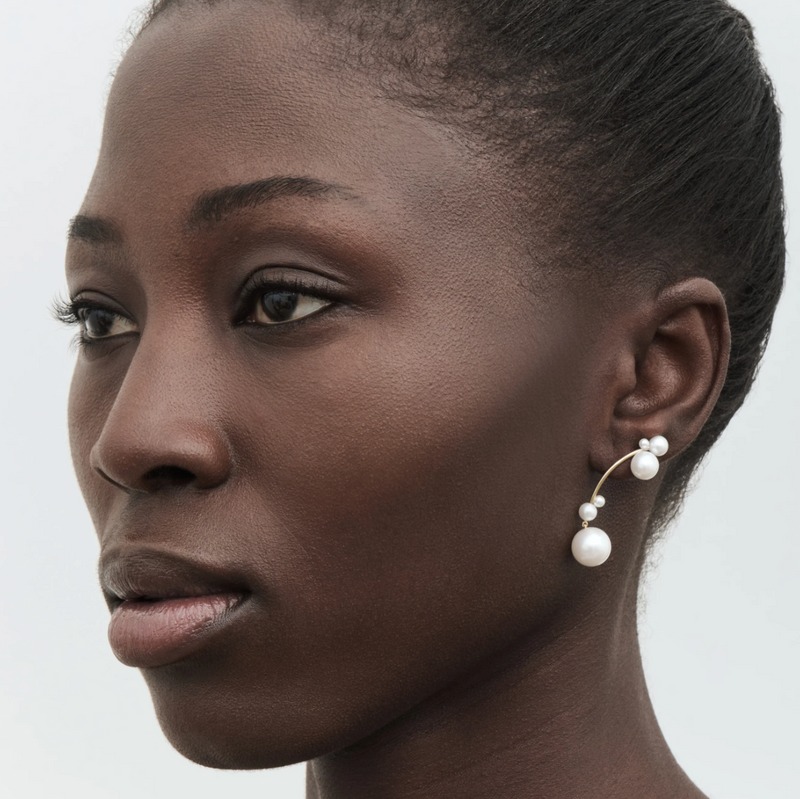 Grand Stella Perle Earring - Left