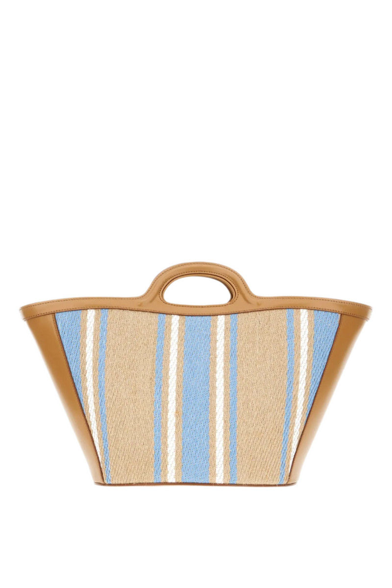 Tropicalia Small in Jacquard Stripe - Cigar/Opal