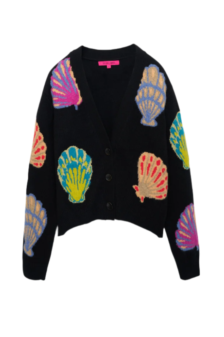 Shell Cardigan - Black