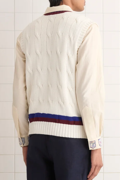 Tennis Vest - Cream