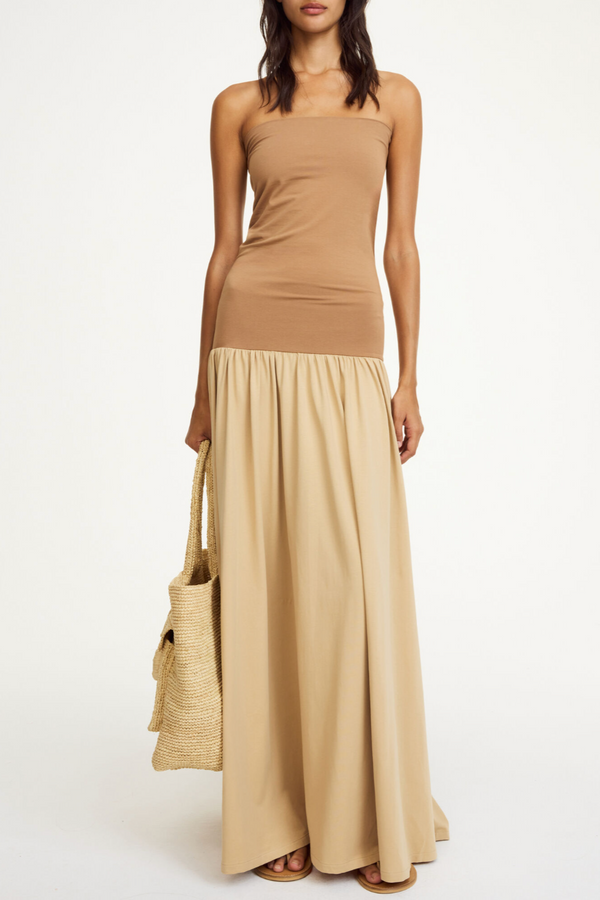 Marciella Maxi Dress - Cornstalk