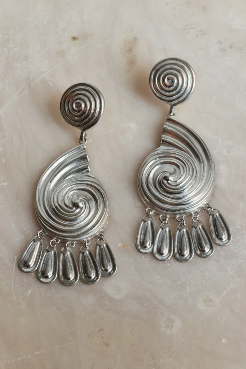 Eliza Earrings - Silver