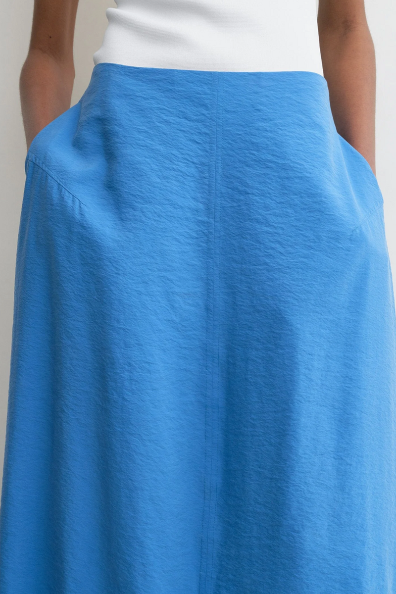 Parachute Skirt - Cobalt