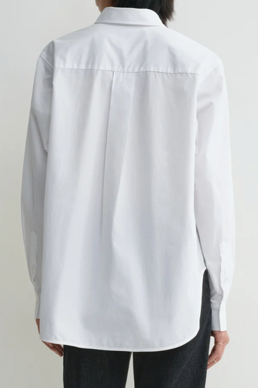 Signature Cotton Shirt - White