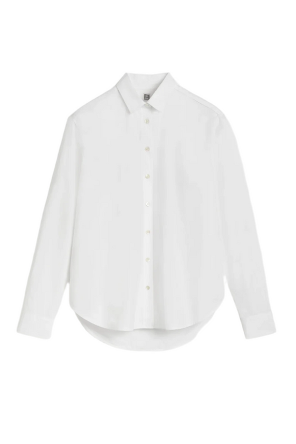 Signature Cotton Shirt - White